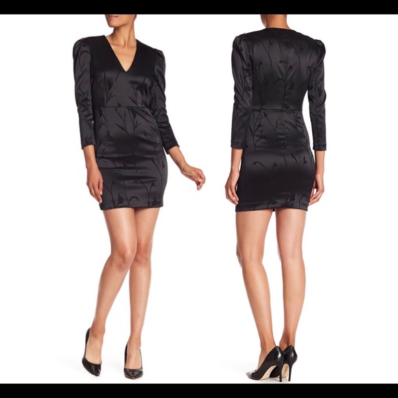 VERONICA BEARD BLACK COCKTAIL MINI DRESS - Picture 2 of 7